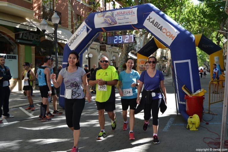 3ª Marcha Solidaria a Favor del CEE Raquel Payà - Llegada a meta