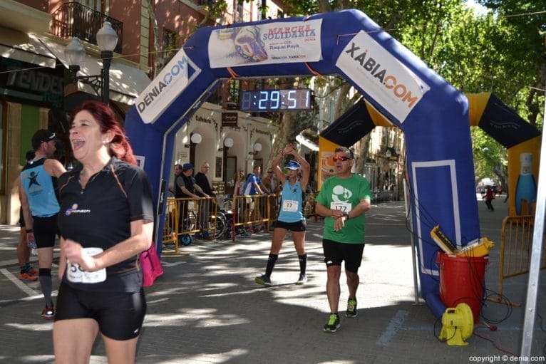 3ª Marcha Solidaria a Favor del CEE Raquel Payà - Llegada a meta