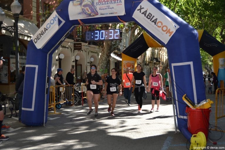 3ª Marcha Solidaria a Favor del CEE Raquel Payà - Llegada a meta