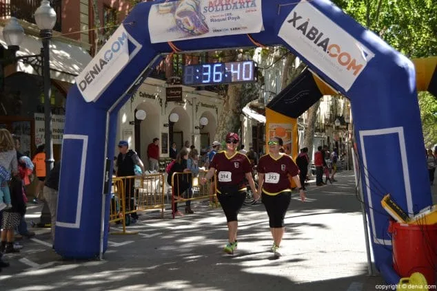 285 3a marcha solidaria a favor del cee raquel paya llegada a meta
