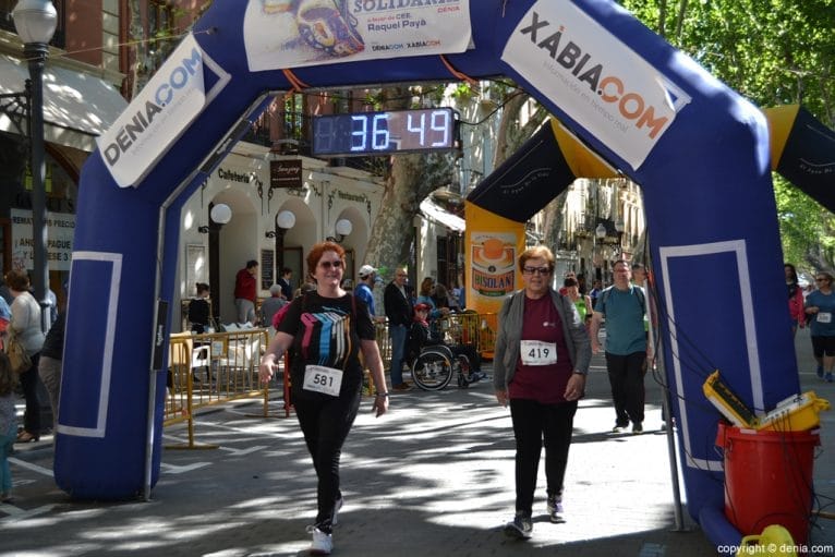 3ª Marcha Solidaria a Favor del CEE Raquel Payà - Llegada a meta