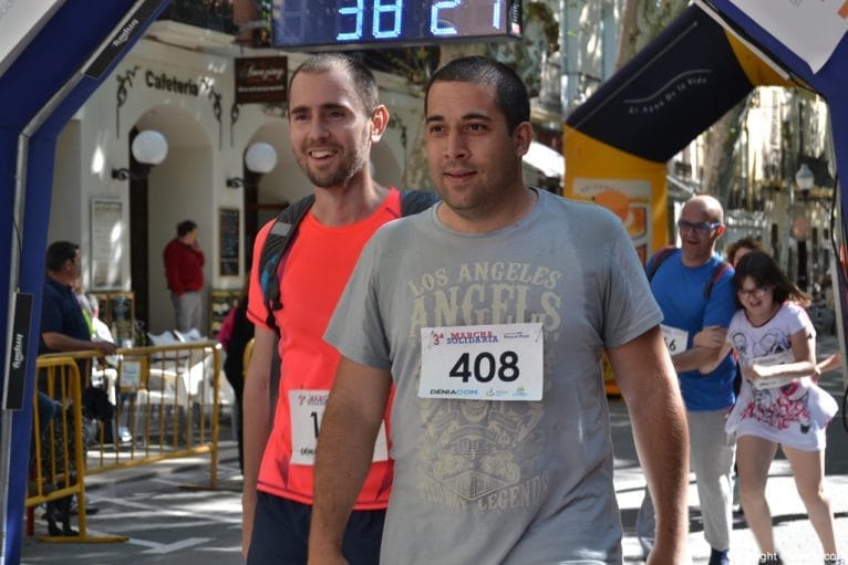 3ª Marcha Solidaria a Favor del CEE Raquel Payà - Llegada a meta