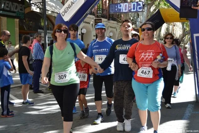 312 3a marcha solidaria a favor del cee raquel paya llegada caminantes