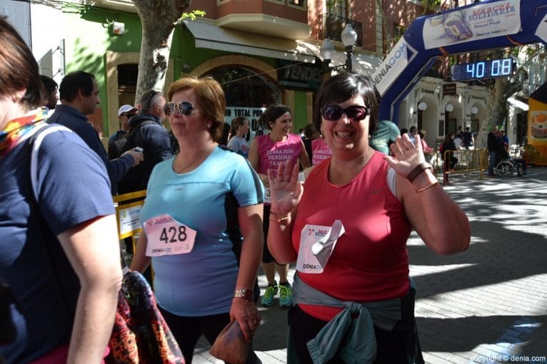 3ª Marcha Solidaria a Favor del CEE Raquel Payà - Llegada caminantes