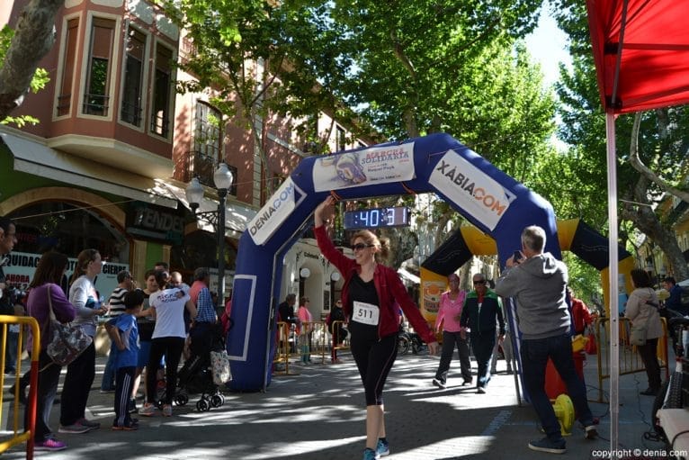 3ª Marcha Solidaria a Favor del CEE Raquel Payà - Llegada caminantes