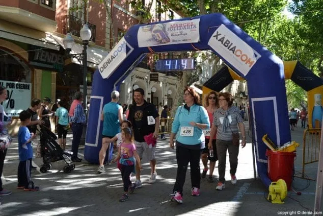 321 3a marcha solidaria a favor del cee raquel paya llegada caminantes