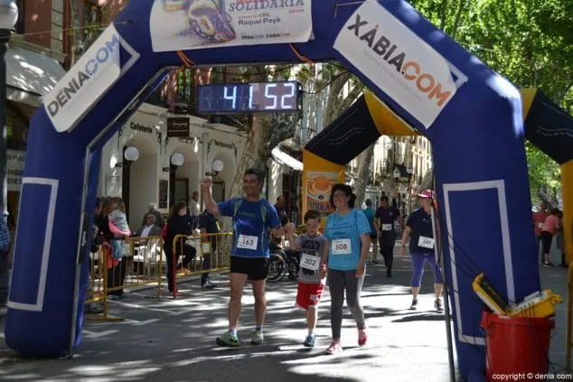 323 3a marcha solidaria a favor del cee raquel paya llegada caminantes