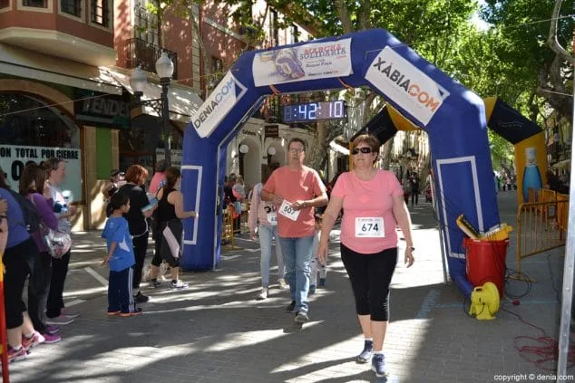 324 3a marcha solidaria a favor del cee raquel paya llegada caminantes