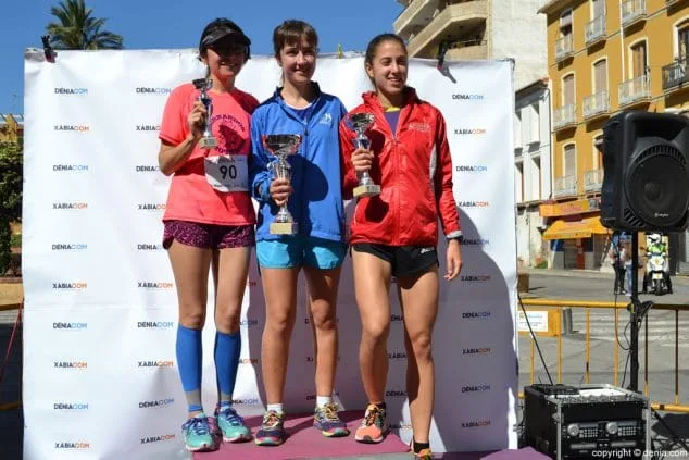 330 3a marcha solidaria a favor del cee raquel paya podium femenino