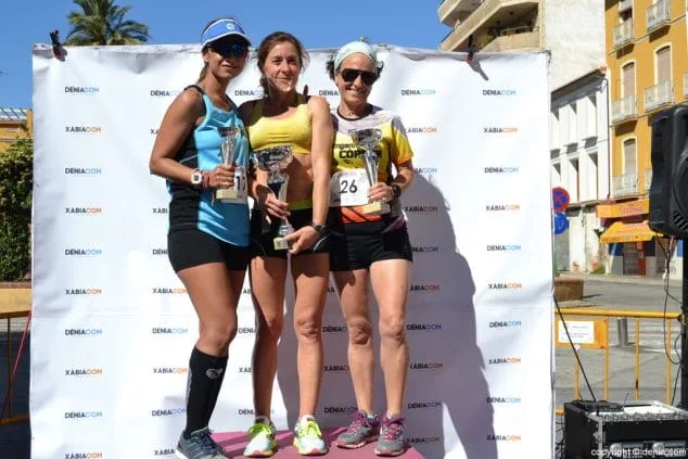 332 3a marcha solidaria a favor del cee raquel paya podium femenino