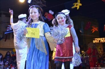 Carnaval infantil Dénia 2016 – Desfile de participantes