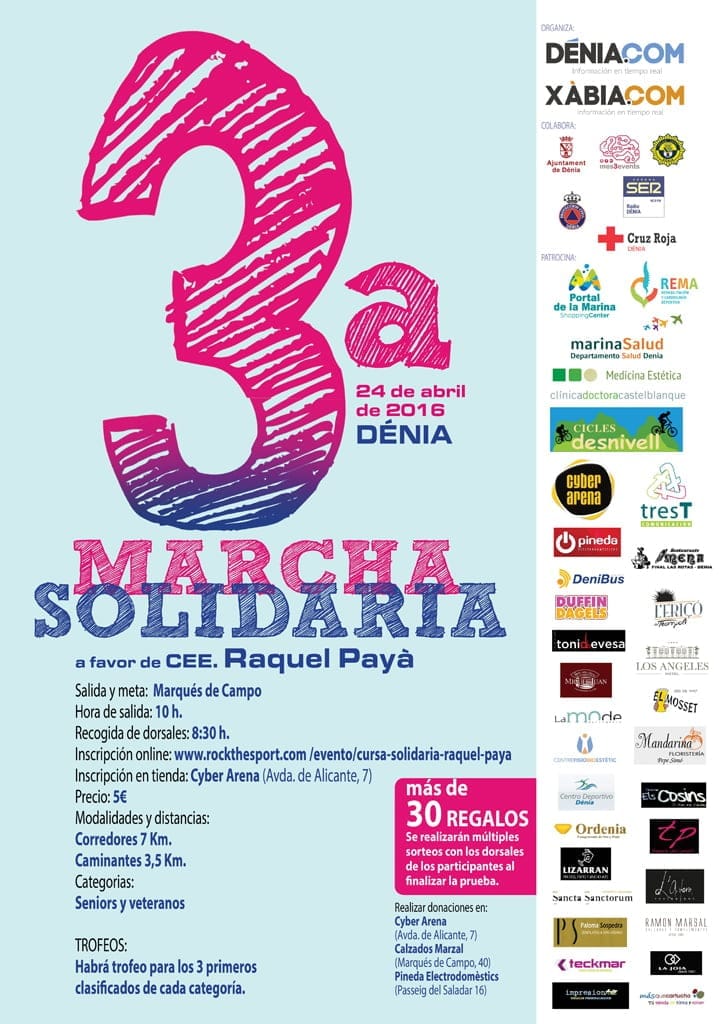 3ª Marcha Raquel Payà Dénia