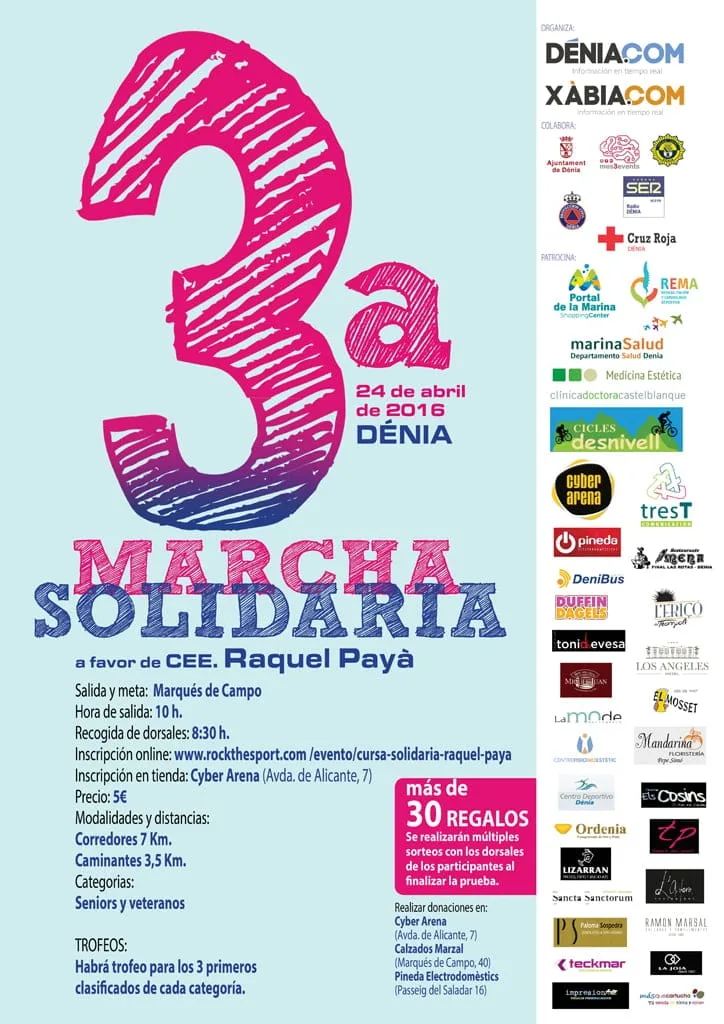 3ª Marcha Raquel Payà Dénia