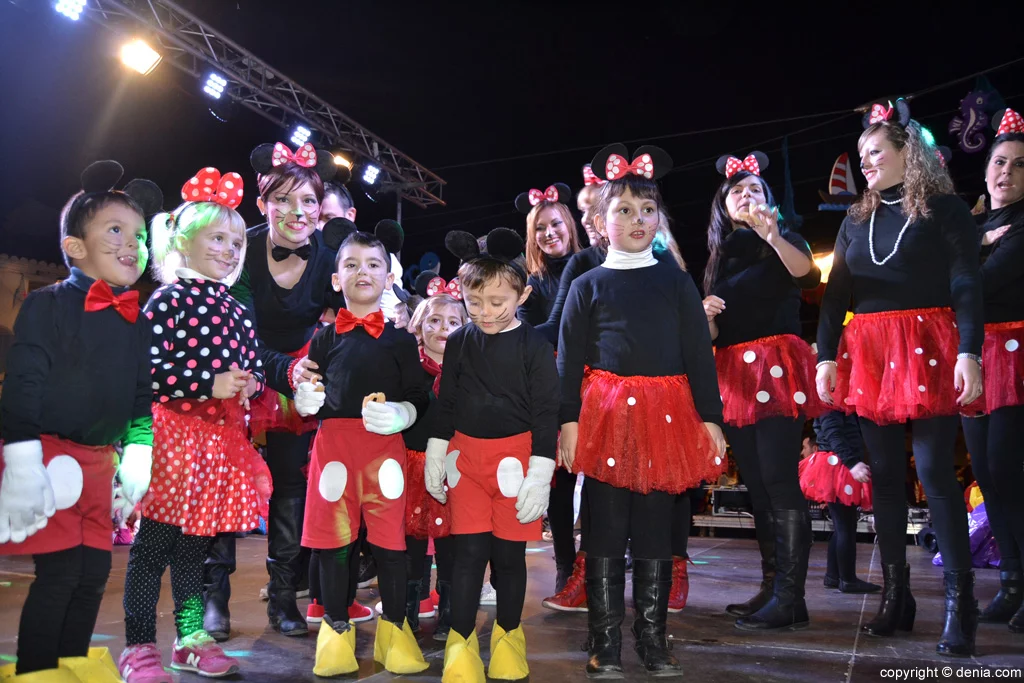 Carnaval infantil Dénia 2016 – Desfile de participantes
