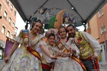 Premios fallas infantiles Dénia 2016 – Celebración en París Pedrera