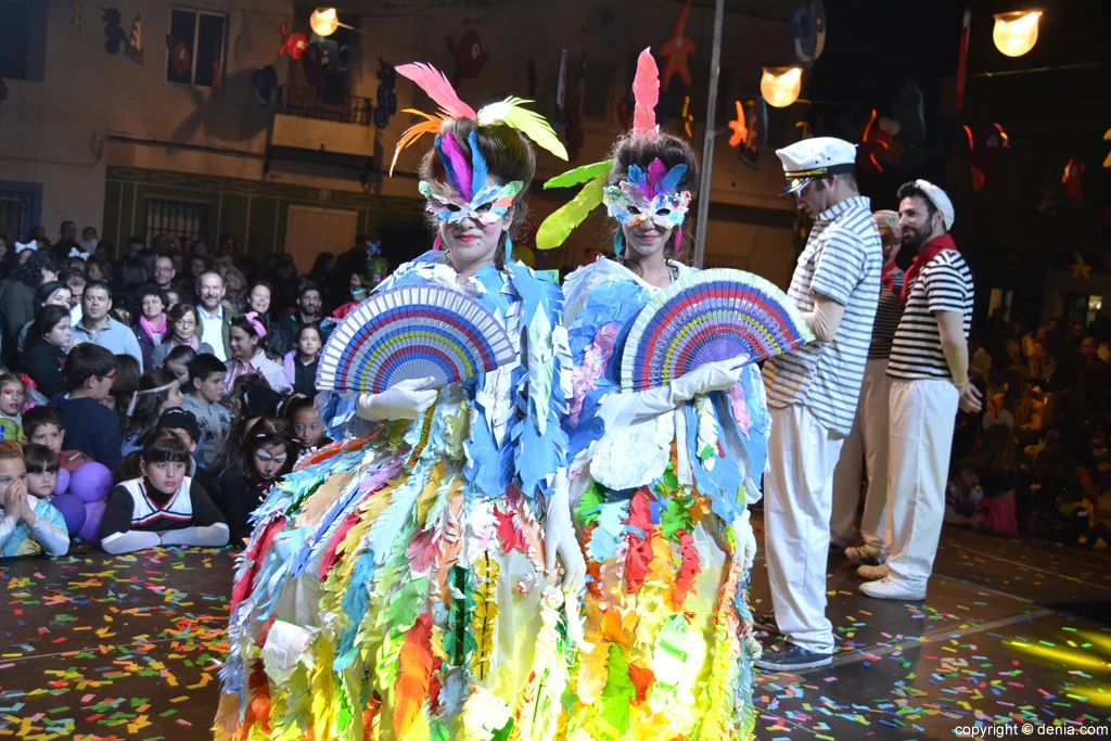 Carnaval infantil Dénia 2016 – 1º Premio Categoría Dúo