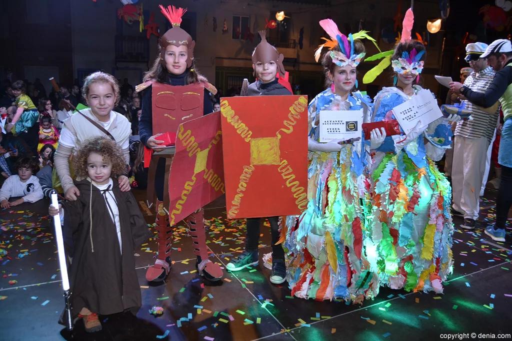 Carnaval infantil Dénia 2016 – Premios categoría Dúo