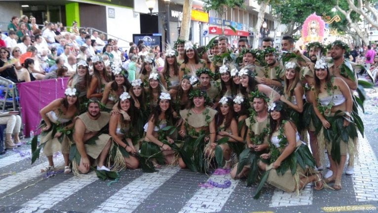 Carrozas Dénia 2015 - Comparsa París Pedrera