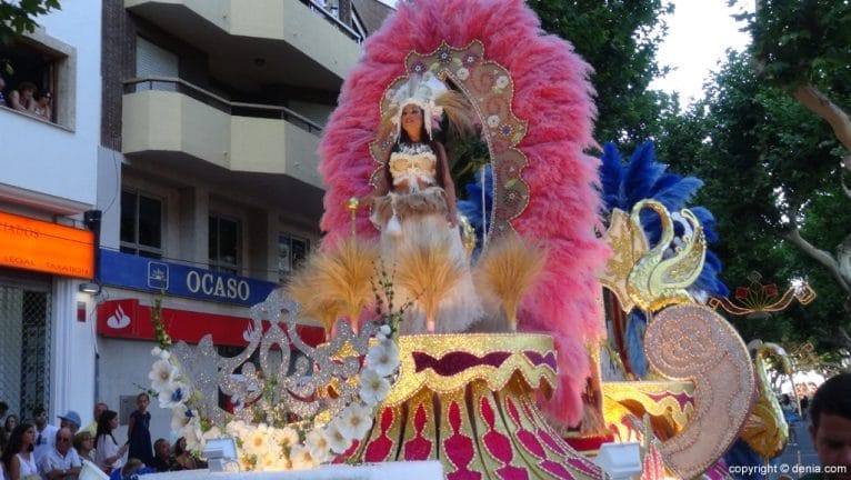 Carrozas Dénia 2015 - Carroza París Pedrera