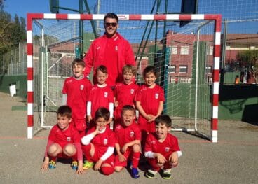 alex pla con un equipo de querubines futbol sala 15 16