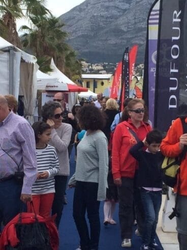 Ambiente en el Salón Náutico de Dénia