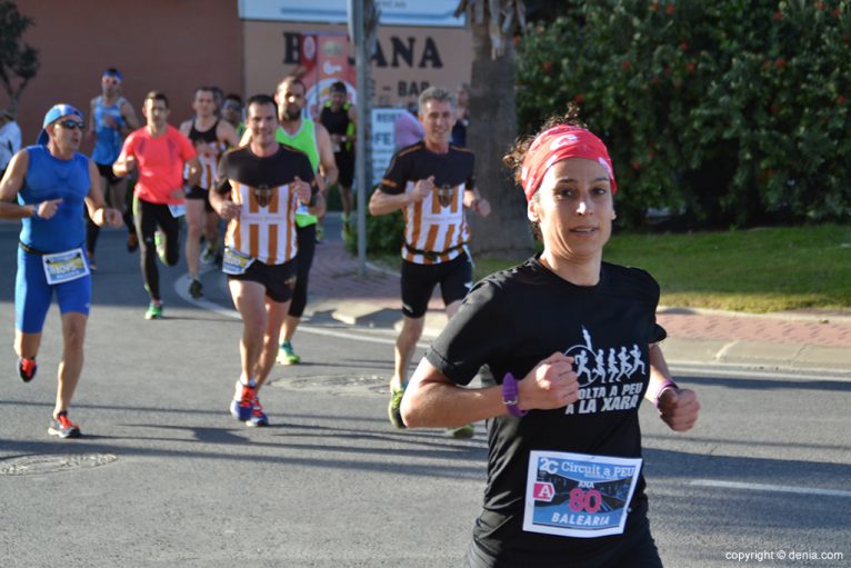 Ana Alberola en la carrera