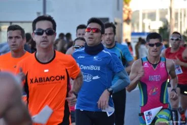 Ángel Zaragoza en la carrera