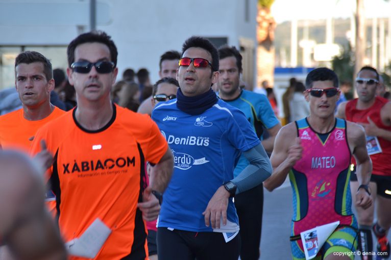 Ángel Zaragoza en la carrera