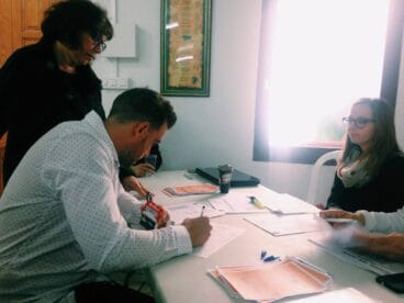 Apuntà 2017 en la falla Saladar
