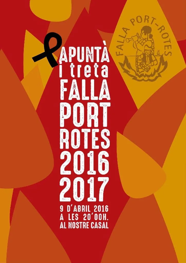 Apuntà y treta en la falla Port Rotes