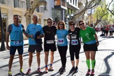Atletas del Grupo Condol de Dénia