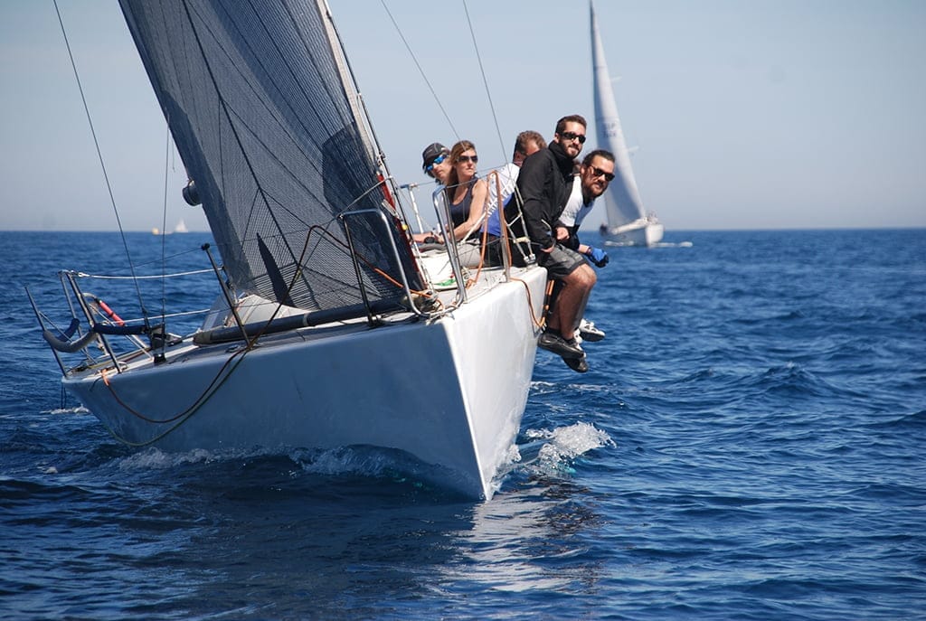 Barco Optimumm en el Trofeo Primavera-Verano
