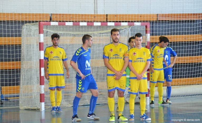 Barrera del equipo  dianense