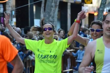 Bertó y Torró alzando los brazos