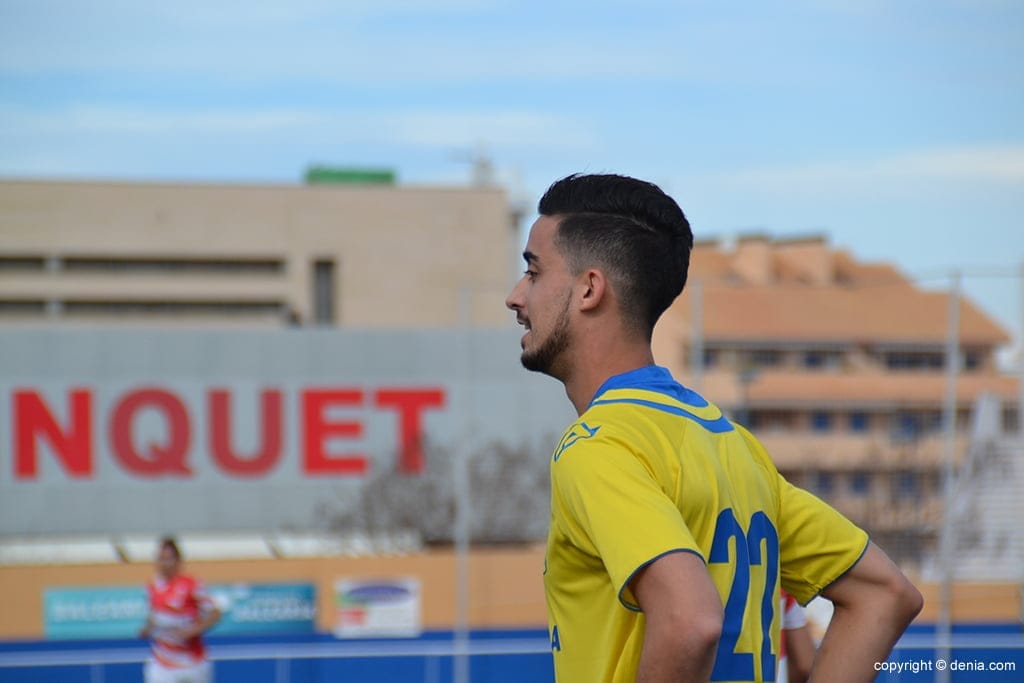 Borja Martínez autor del gol dianense en Algemesí