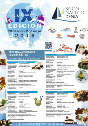 Cartel del IX Salón Náutico