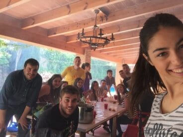 Comida de pascua de los jóvenes de Campaments
