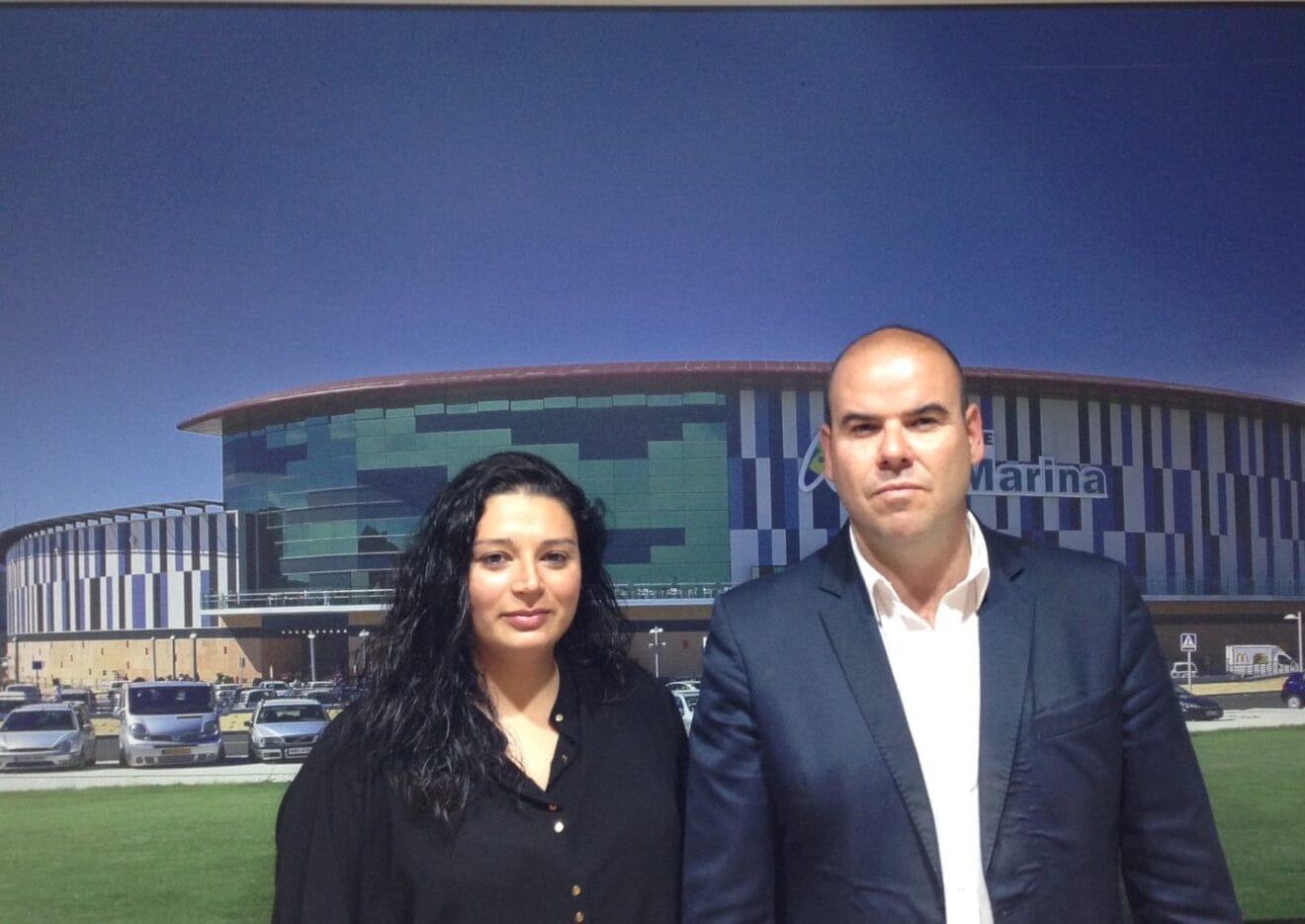Dayana Santacreu y Carlos Fita