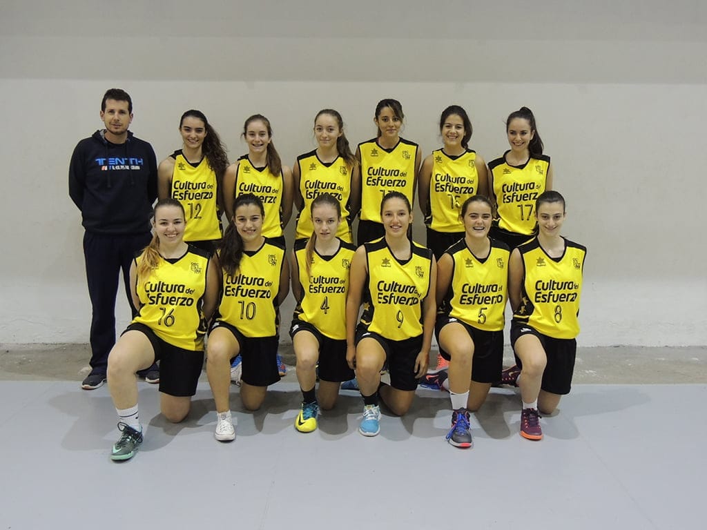 Las cadetes del Dénia Básquet logran el sexto puesto absoluto de la Comunidad Valenciana 1 Plantilla del Denia Básquet Cadete Femenino