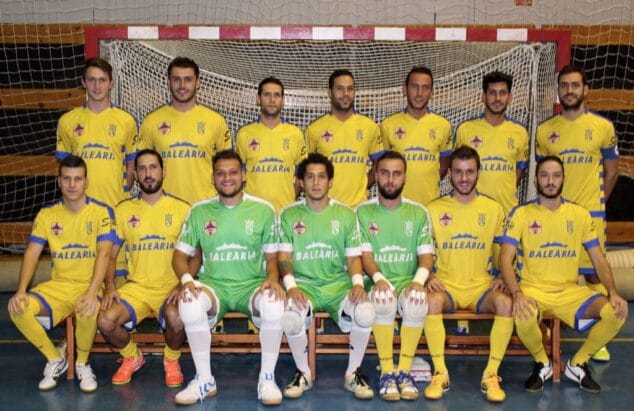 denia fs antes del partido ante el ciudad de alcorcon