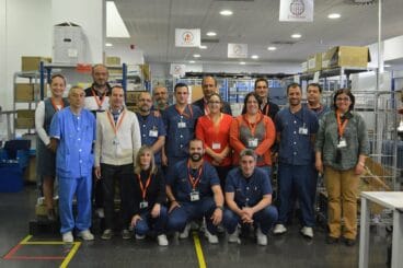 departamento de logistica del hospital de denia