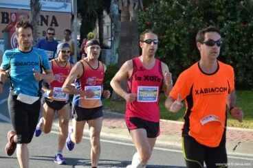 El veterano Vicent De Juan en la carrera