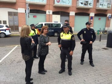 Evacuación simulada en el Centro Social