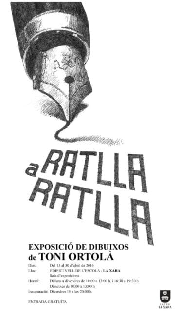 exposicion de toni ortola en la xara