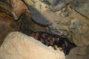 Falleros del Diana en el Montgó