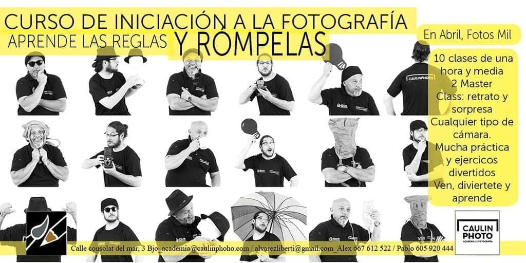 Flyer curso Caulinphoto