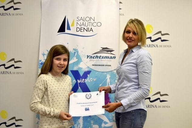 ganadora 5oconcurso dibujo salon nautico denia
