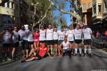 Grupo Atletas dianenses del Grupo Nucleo Duro