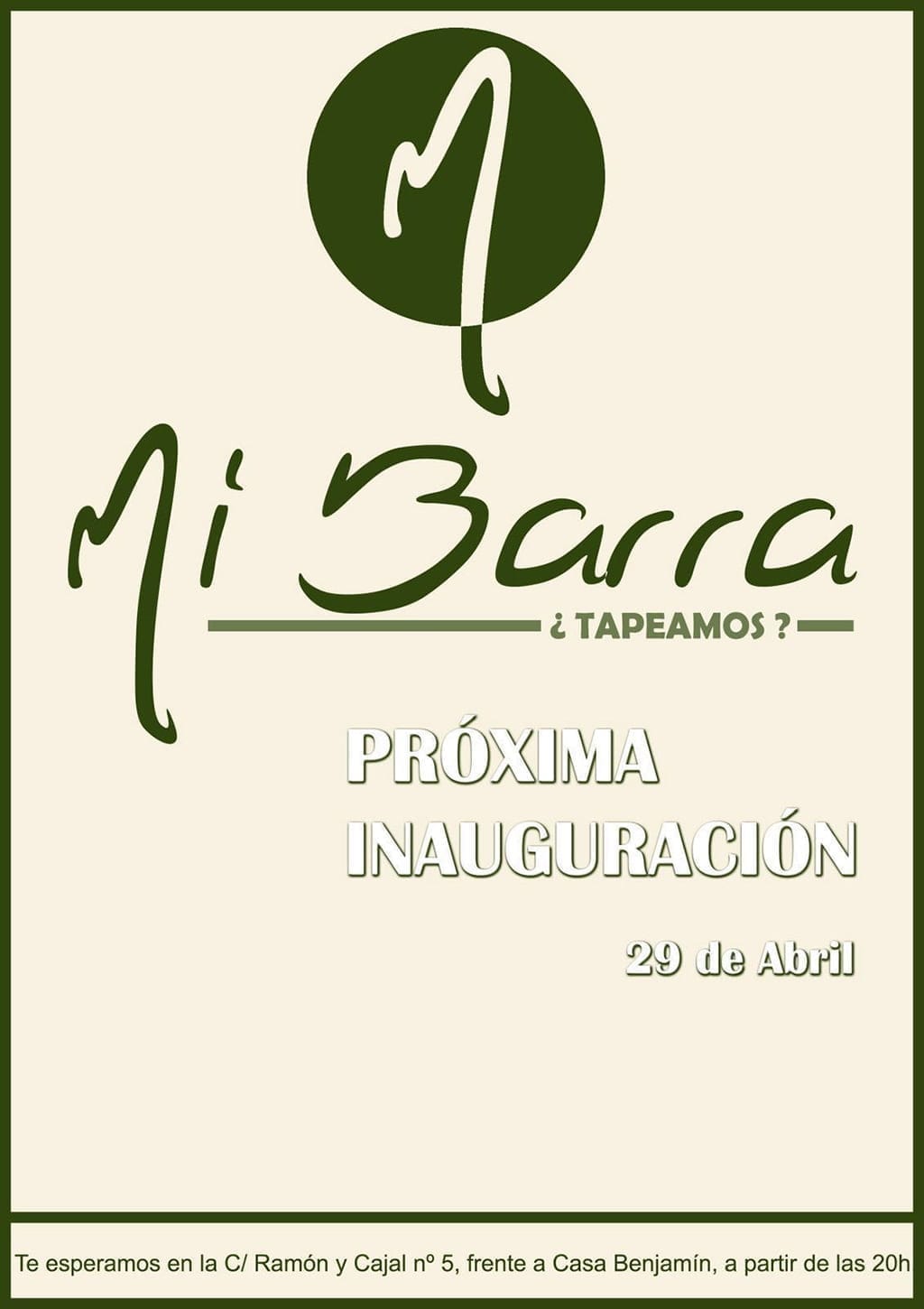 Inauguración Mi Barra