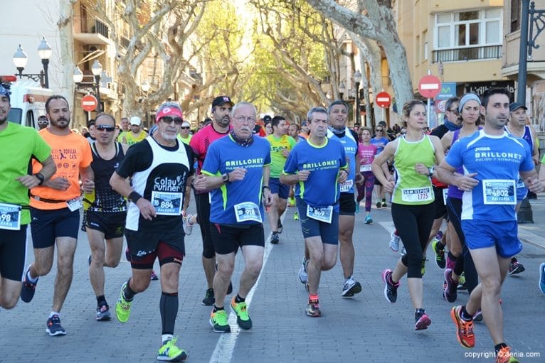 Ismael Ferreras en la carrera
